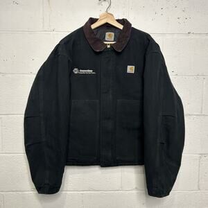 Vintage Carhartt Quilted Traditional Artic Jacket “Black” J02 BLK